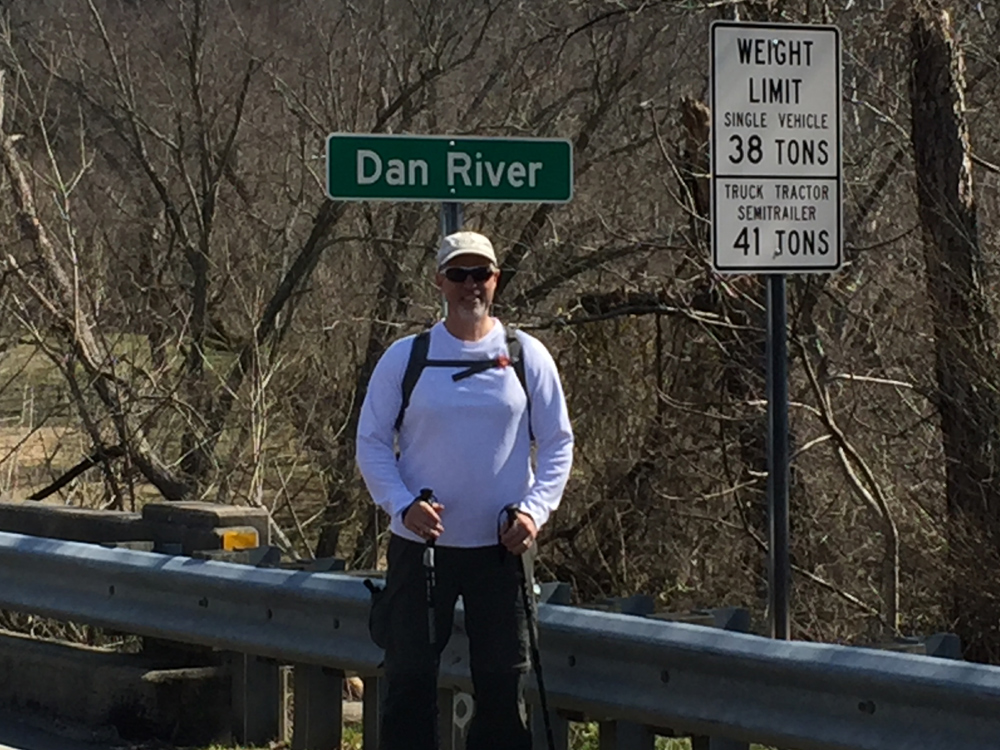 Started at Danbury at NC89/Sheppards Mill Road on the Dan River