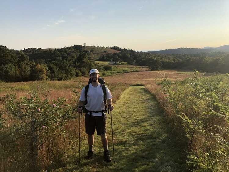 Heading towards Doughton Park picnic area